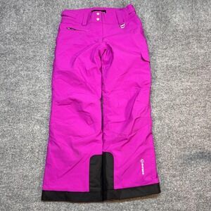 Sunice Snow Pants Girls Size 12 Pink Climaloft Insulated Ski Snowboard Warm
